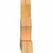 Ekena Millwork Richland Rough Sawn Timber Gable Bracket, Western Red Cedar, 60"W x 30"H x 6"D x 6"F, 12/12 Pitch GBW060X30X0606RIC00RWR - alternate 5